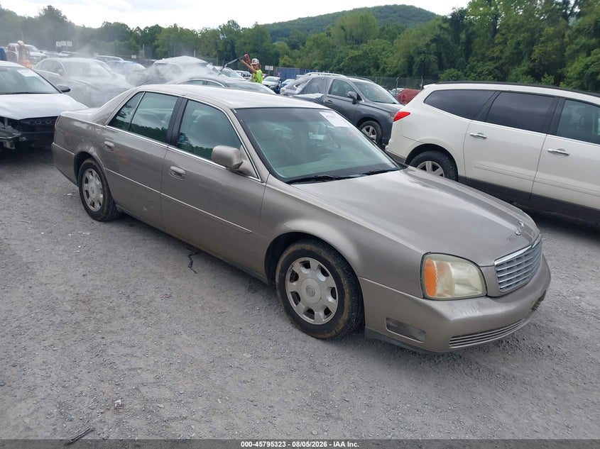 2002 Cadillac Deville VIN 1G6KD54Y72U291699 IAAI salvage auction — NORMAL WEAR, Clear (Virginia), sold $975 on 2026-08-25 (photo 1)