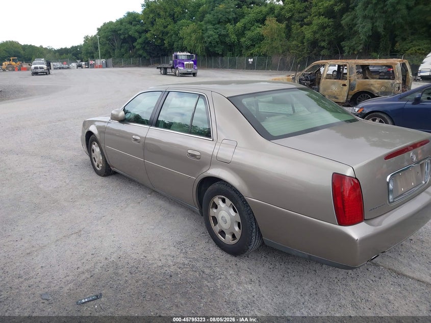 2002 Cadillac Deville VIN 1G6KD54Y72U291699 IAAI salvage auction — NORMAL WEAR, Clear (Virginia), sold $975 on 2026-08-25 (photo 3)