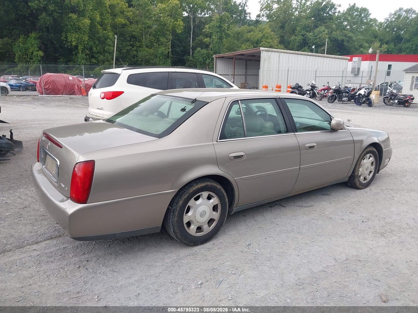 2002 Cadillac Deville VIN 1G6KD54Y72U291699 IAAI salvage auction — NORMAL WEAR, Clear (Virginia), sold $975 on 2026-08-25 (photo 4)