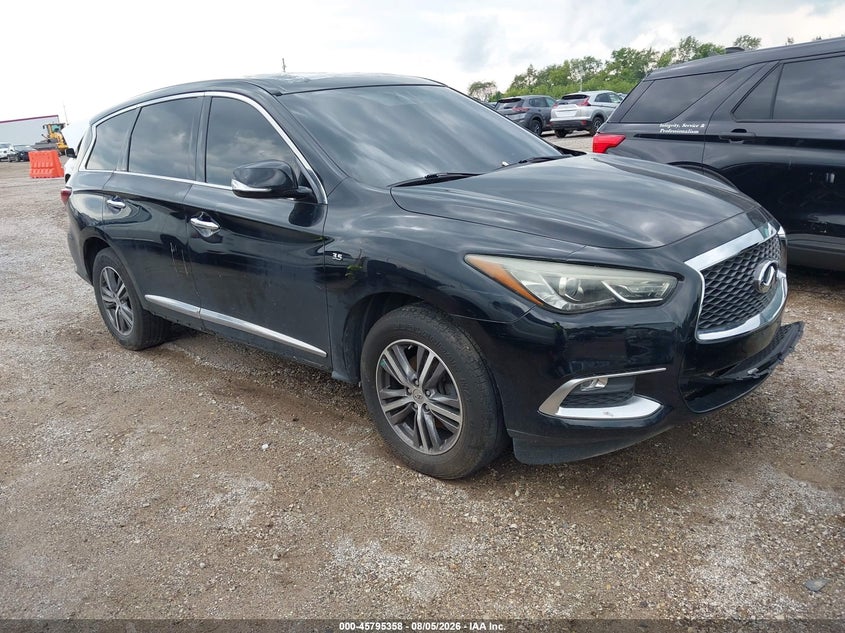 2016 Infiniti Qx60 VIN 5N1AL0MN9GC511650 IAAI salvage auction — ROOF, Clear (Illinois), sold $900 on 2026-08-31 (photo 1)