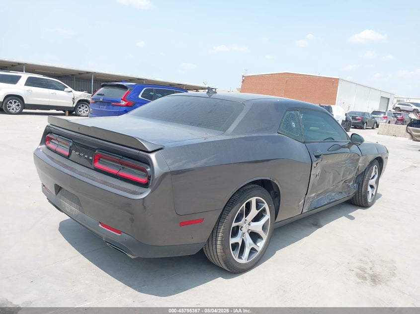 2016 Dodge Challenger VIN 2C3CDZBT1GH137990 IAAI salvage auction — SIDE, Salvage Title, sold $10,300 on 2026-10-10 (photo 4)