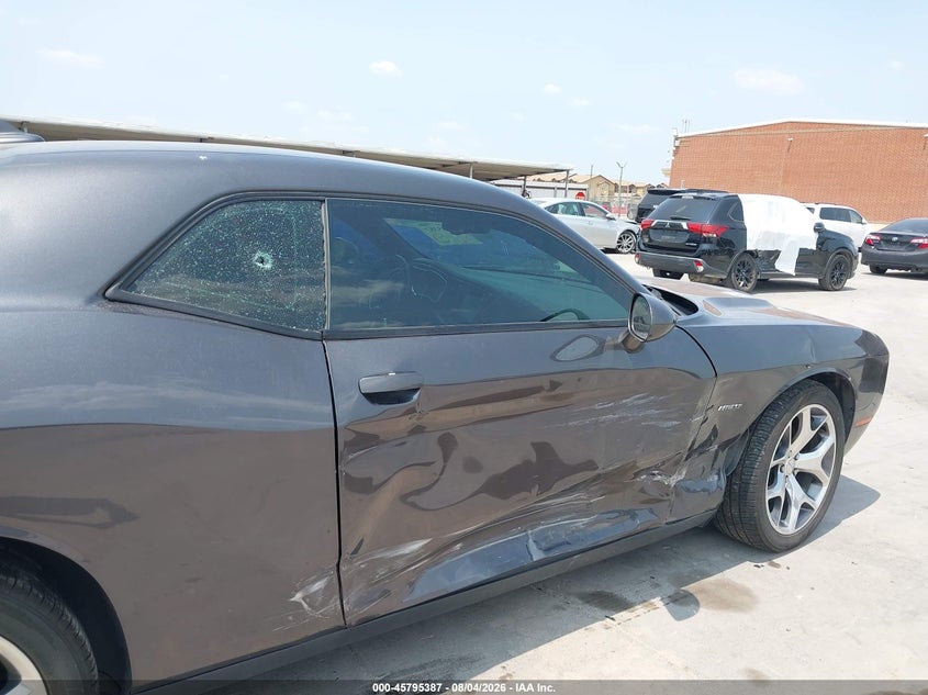 2016 Dodge Challenger VIN 2C3CDZBT1GH137990 IAAI salvage auction — SIDE, Salvage Title, sold $10,300 on 2026-10-10 (photo 6)