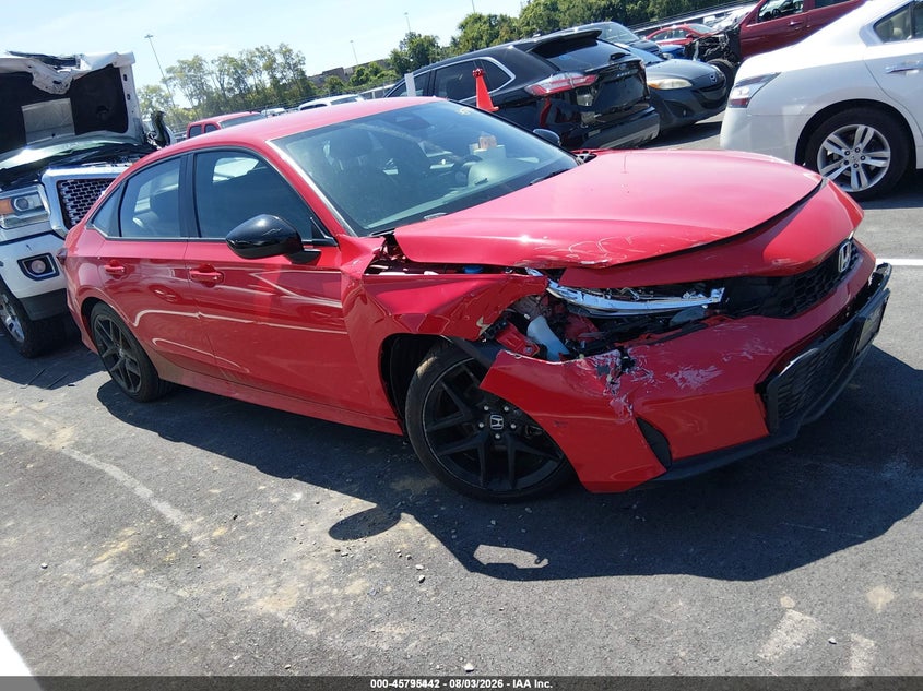 2025 Honda Civic VIN 2HGFE2F54SH594361 — IAAI salvage auction photo