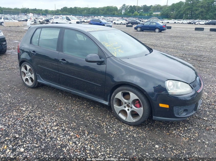 2008 Volkswagen Gti VIN WVWGV71K38W116469 IAAI salvage auction — NORMAL WEAR, Clear (New York), sold $450 on 2026-08-11 (photo 1)