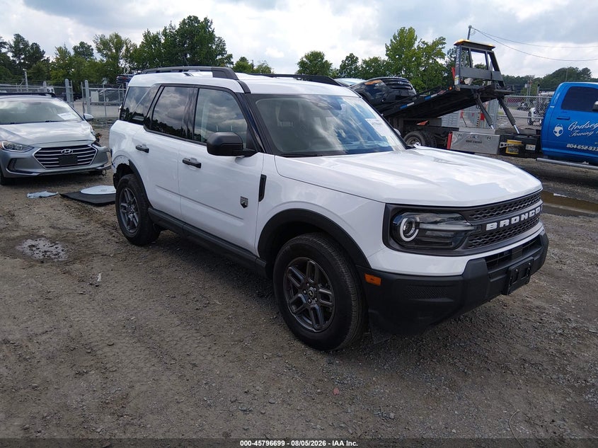2025 Ford Bronco sport VIN 3FMCR9BN7SRF72598 — IAAI salvage auction photo