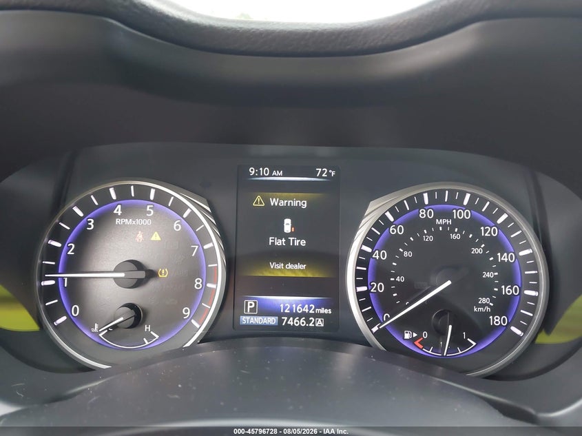 2015 Infiniti Q50 VIN JN1BV7AP1FM339319 IAAI salvage auction — REAR END, Wait Title, sold $1,950 on 2026-08-19 (photo 7)