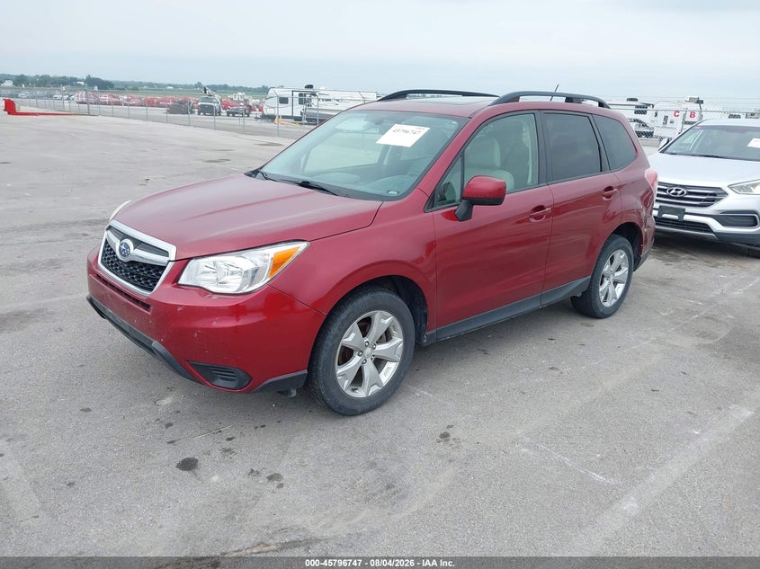 2014 Subaru Forester VIN JF2SJAEC8EH544464 IAAI salvage auction — NORMAL WEAR, Certificate Of Title (Nebraska), sold $25 on 2026-08-23 (photo 2)