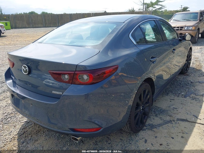2022 Mazda 3 VIN 3MZBPACL9NM318037 IAAI salvage auction — STORM DAMAGE, Wait Title, sold $4,450 on 2026-09-02 (photo 4)