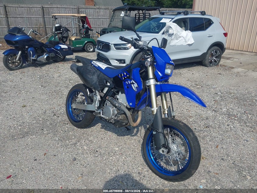 2023 Suzuki Dr-z VIN JS1SK44A2P7100254 IAAI salvage auction — FRONT END, Salvage (South Carolina), sold $2,350 on 2026-09-10 (photo 1)