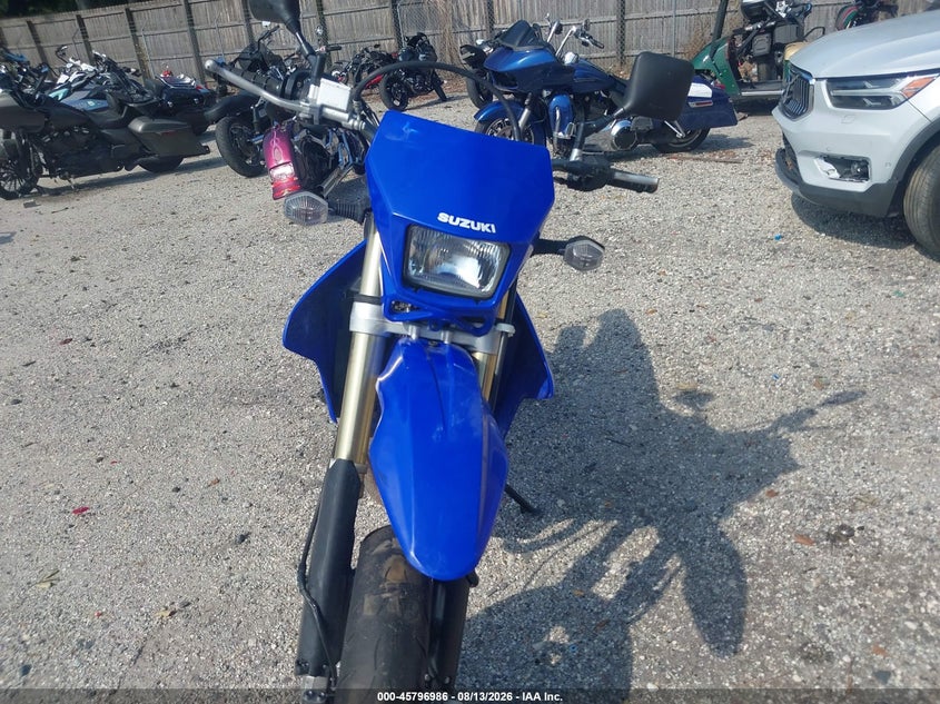 2023 Suzuki Dr-z VIN JS1SK44A2P7100254 IAAI salvage auction — FRONT END, Salvage (South Carolina), sold $2,350 on 2026-09-10 (photo 5)