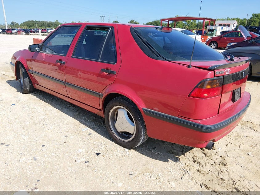 1994 Saab 9000 VIN YS3CN68M2R1003796 IAAI salvage auction — NORMAL WEAR, Clear (Florida), sold $50 on 2026-08-18 (photo 3)