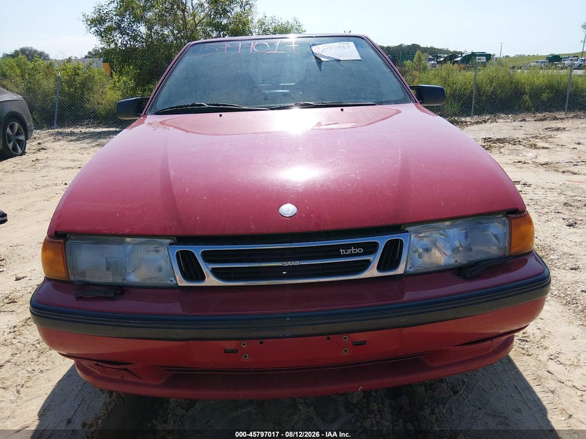 1994 Saab 9000 VIN YS3CN68M2R1003796 IAAI salvage auction — NORMAL WEAR, Clear (Florida), sold $50 on 2026-08-18 (photo 6)