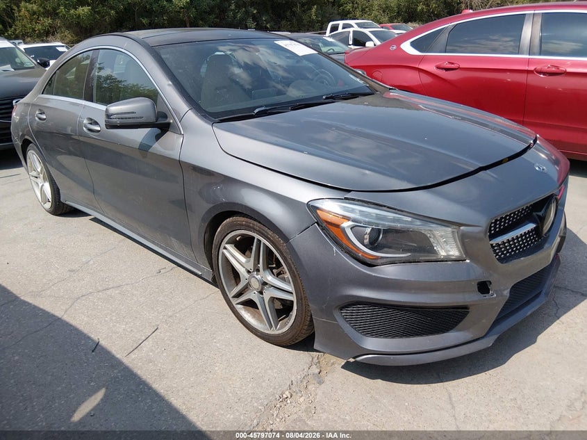 2014 Mercedes-benz Cla-klasse VIN WDDSJ4EB5EN034703 IAAI salvage auction — FRONT END, Original (Texas), sold $1,725 on 2026-08-10 (photo 1)