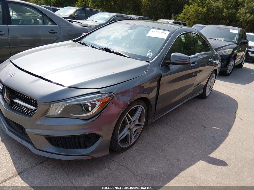 2014 Mercedes-benz Cla-klasse VIN WDDSJ4EB5EN034703 IAAI salvage auction — FRONT END, Original (Texas), sold $1,725 on 2026-08-10 (photo 2)