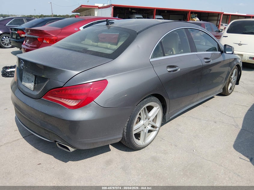 2014 Mercedes-benz Cla-klasse VIN WDDSJ4EB5EN034703 IAAI salvage auction — FRONT END, Original (Texas), sold $1,725 on 2026-08-10 (photo 4)