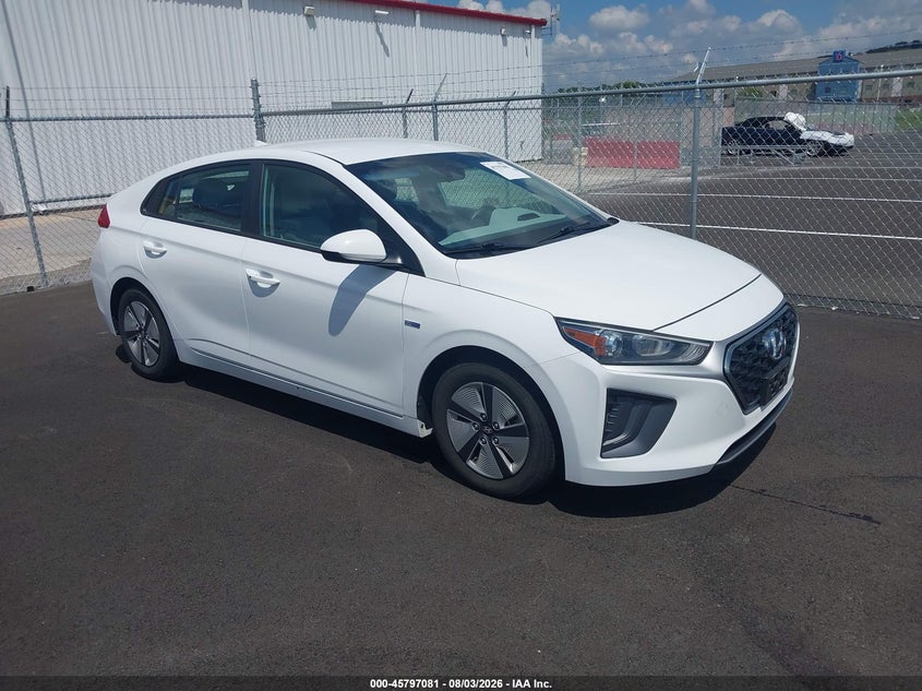 2020 Hyundai Ioniq hybrid VIN KMHC65LCXLU232533 — IAAI salvage auction photo