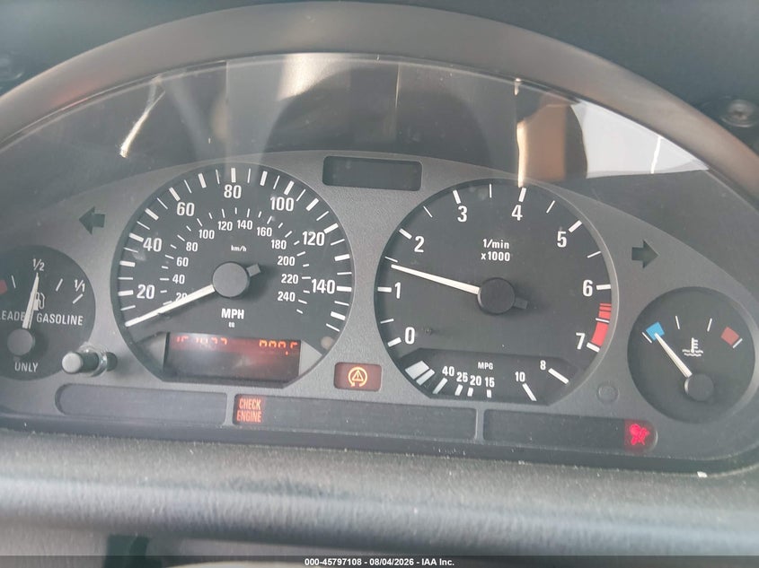 1997 BMW 3 series VIN WBABK8325VEY85124 IAAI salvage auction — NORMAL WEAR, Clear (Arkansas), sold $650 on 2026-08-22 (photo 7)