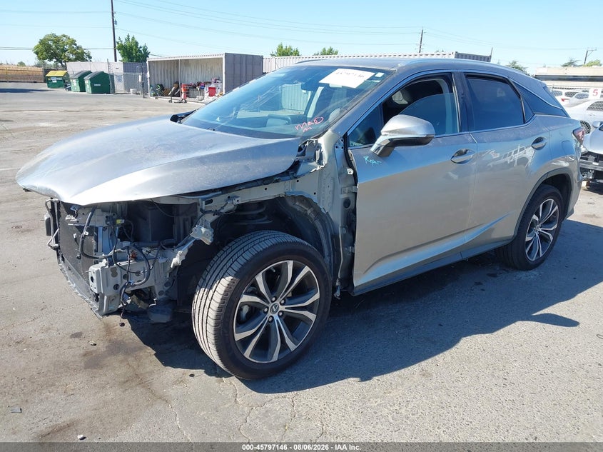 2021 Lexus Rx VIN 2T2HZMAAXMC219093 IAAI salvage auction — FRONT END, Wait Title, sold $15,950 on 2026-08-26 (photo 2)