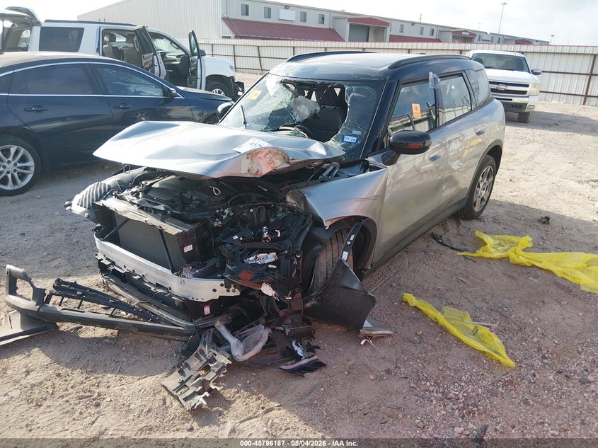 2026 Mini Countryman VIN WMZ23GA09T7V28588 IAAI salvage auction — FRONT END, Certificate Of Destruction (Florida), sold $2,350 on 2026-08-12 (photo 2)