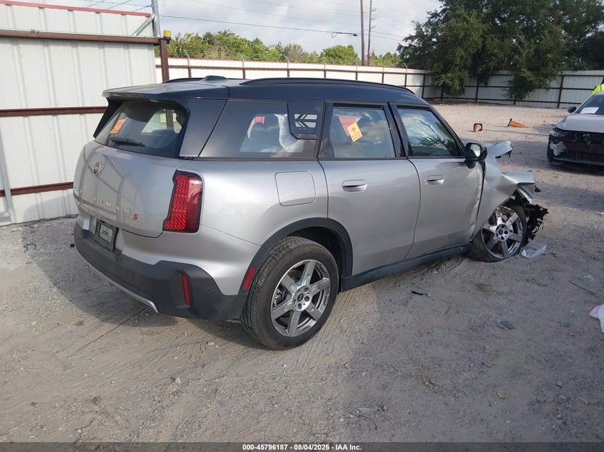 2026 Mini Countryman VIN WMZ23GA09T7V28588 IAAI salvage auction — FRONT END, Certificate Of Destruction (Florida), sold $2,350 on 2026-08-12 (photo 4)