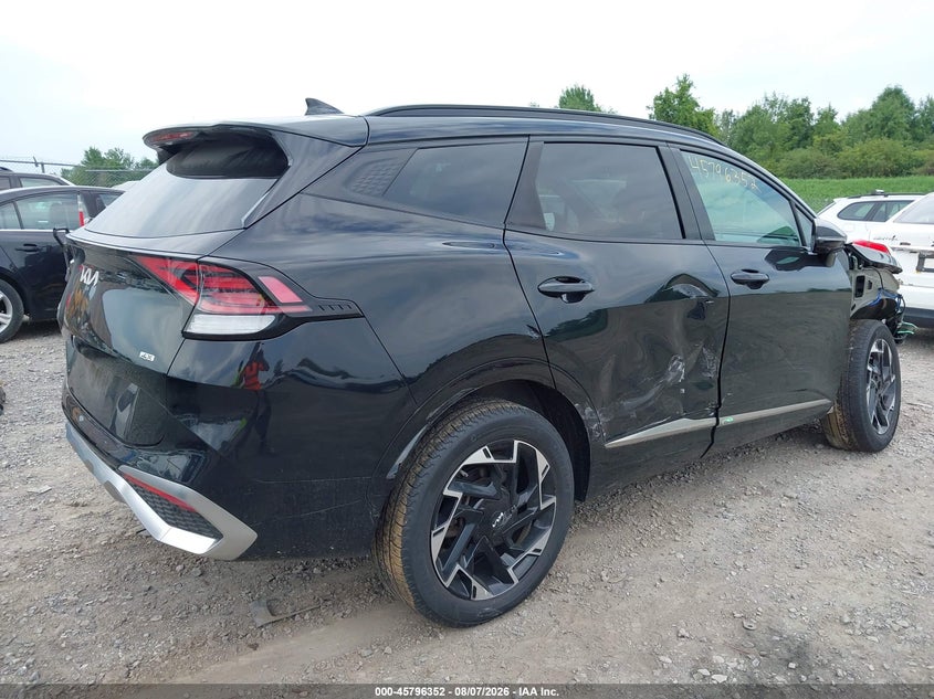 2024 Kia Sportage VIN 5XYK5CDFXRG200157 IAAI salvage auction — FRONT END, Salvage Title, sold $7,800 on 2026-08-21 (photo 4)
