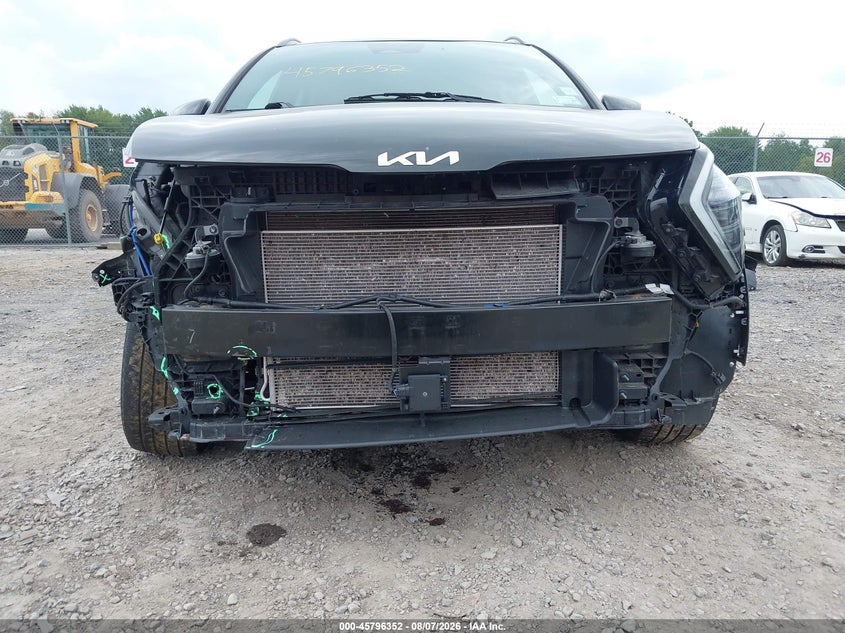 2024 Kia Sportage VIN 5XYK5CDFXRG200157 IAAI salvage auction — FRONT END, Salvage Title, sold $7,800 on 2026-08-21 (photo 6)