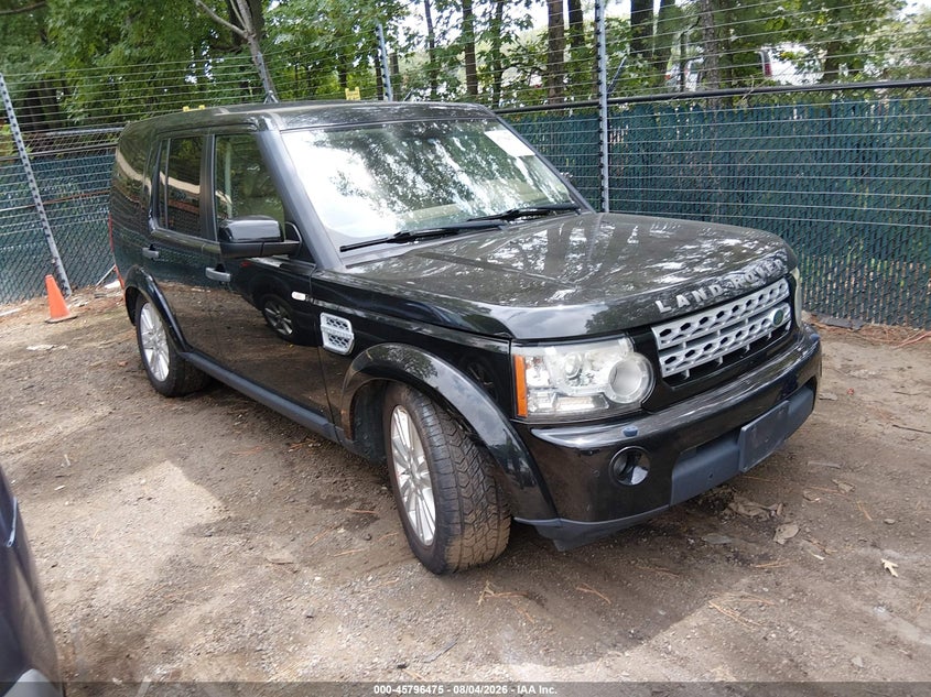 2012 Land rover Lr4 VIN SALAG2D42CA619392 IAAI salvage auction — ENGINE BURN, Clear (Virginia), sold $1,850 on 2026-08-26 (photo 1)