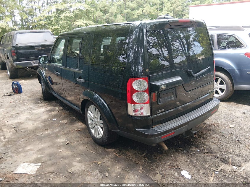 2012 Land rover Lr4 VIN SALAG2D42CA619392 IAAI salvage auction — ENGINE BURN, Clear (Virginia), sold $1,850 on 2026-08-26 (photo 3)