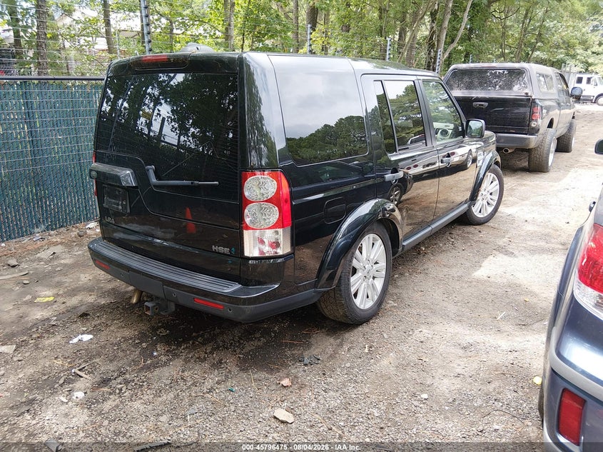 2012 Land rover Lr4 VIN SALAG2D42CA619392 IAAI salvage auction — ENGINE BURN, Clear (Virginia), sold $1,850 on 2026-08-26 (photo 4)
