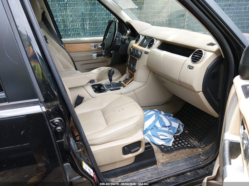 2012 Land rover Lr4 VIN SALAG2D42CA619392 IAAI salvage auction — ENGINE BURN, Clear (Virginia), sold $1,850 on 2026-08-26 (photo 5)