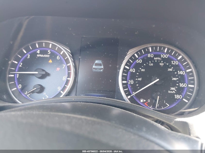 2017 Infiniti Q50 VIN JN1EV7ARXHM840050 IAAI salvage auction — UNKNOWN, Salvage Title, sold $2,450 on 2026-08-19 (photo 7)