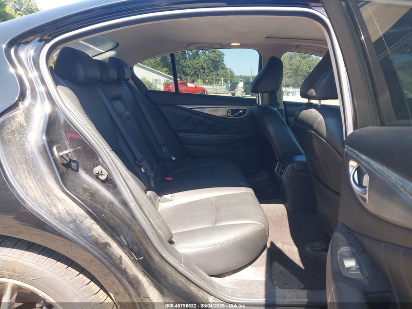 2017 Infiniti Q50 VIN JN1EV7ARXHM840050 IAAI salvage auction — UNKNOWN, Salvage Title, sold $2,450 on 2026-08-19 (photo 8)
