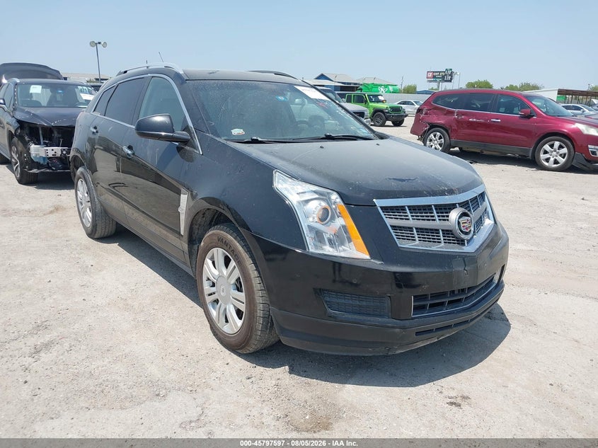 2011 Cadillac Srx VIN 3GYFNAEY0BS549607 IAAI salvage auction — LEFT SIDE, Salvage (Texas), sold $1,150 on 2026-09-08 (photo 1)