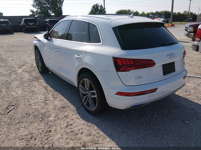 2018 Audi Q5 VIN WA1BNAFY9J2139041 IAAI salvage auction — NORMAL WEAR, Clear (Oklahoma), sold $2,150 on 2026-08-14 (photo 3)