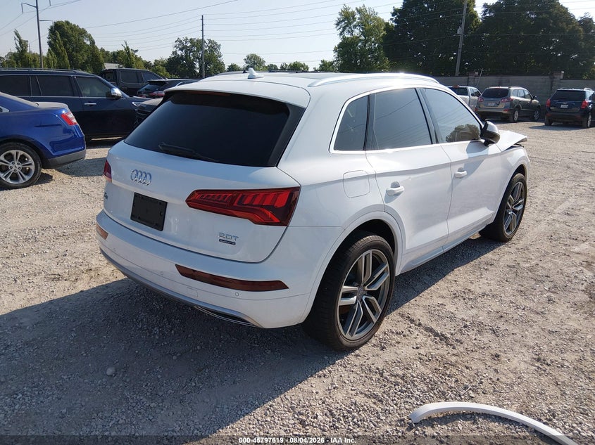 2018 Audi Q5 VIN WA1BNAFY9J2139041 IAAI salvage auction — NORMAL WEAR, Clear (Oklahoma), sold $2,150 on 2026-08-14 (photo 4)