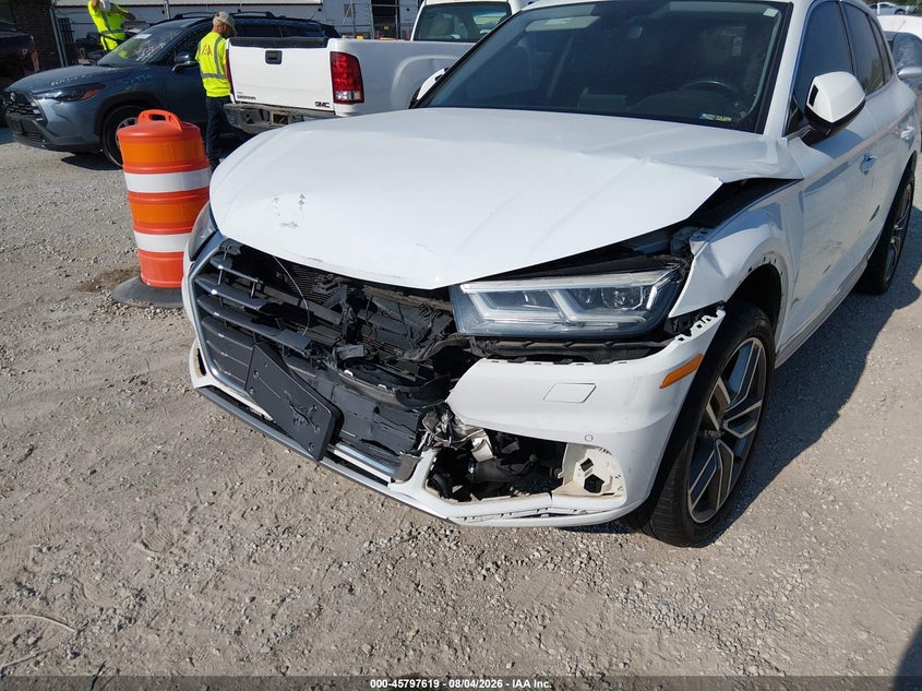 2018 Audi Q5 VIN WA1BNAFY9J2139041 IAAI salvage auction — NORMAL WEAR, Clear (Oklahoma), sold $2,150 on 2026-08-14 (photo 5)