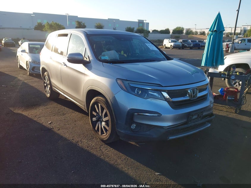 2021 Honda Pilot VIN 5FNYF5H38MB045935 — IAAI salvage auction photo