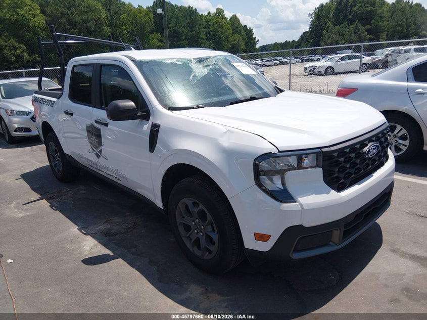 2025 Ford Maverick VIN 3FTTW8H36SRA60117 IAAI salvage auction — STORM DAMAGE, Wait Title, sold $10,800 on 2026-10-21 (photo 1)