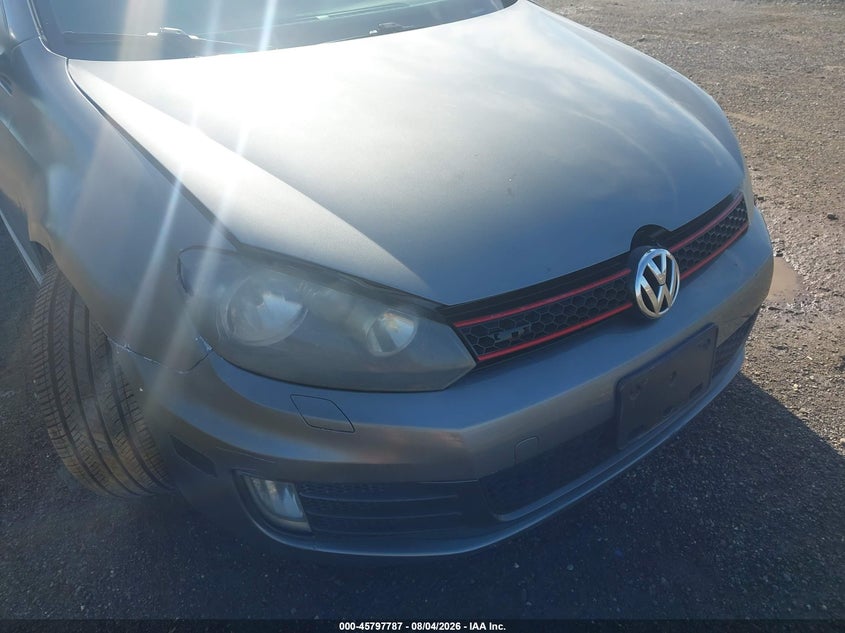 2012 Volkswagen Gti VIN WVWHD7AJ6CW207288 IAAI salvage auction — NORMAL WEAR, Clear (Illinois), sold $475 on 2026-08-13 (photo 6)