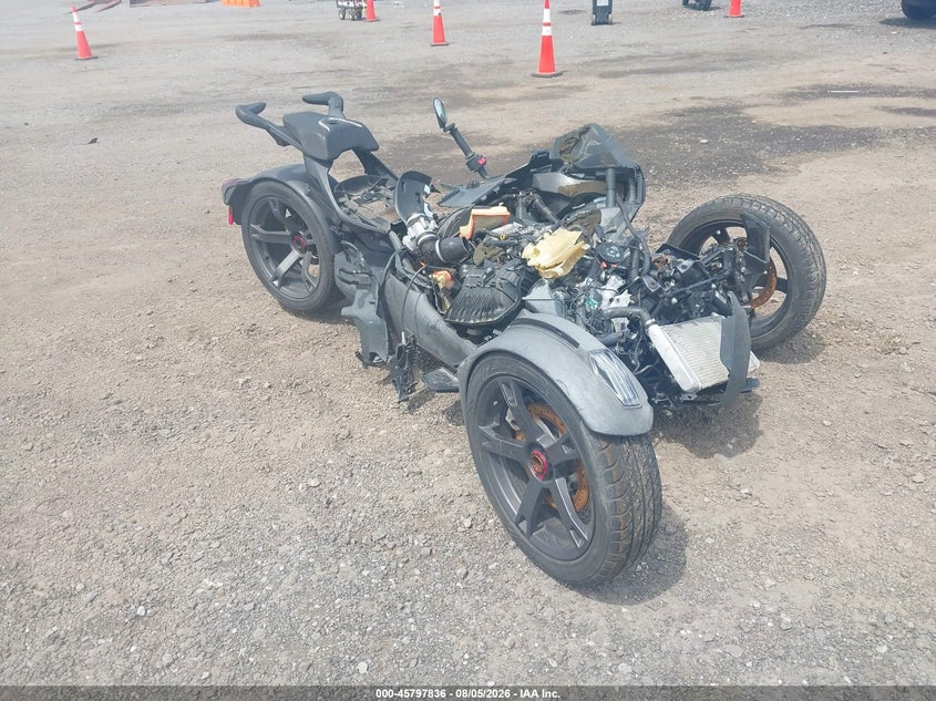 2021 Can-am/ brp Ryker VIN 3JB2FEG23MJ004210 IAAI salvage auction — ALL OVER, Salvage Title, sold $100 on 2026-09-23 (photo 1)