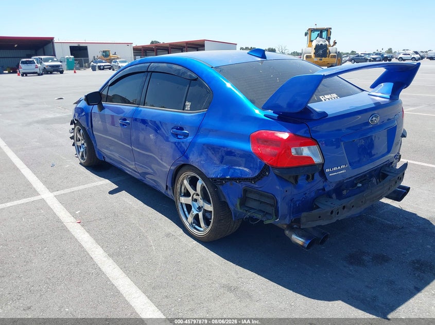 2015 Subaru Wrx sti VIN JF1VA2W61F9802562 IAAI salvage auction — FRONT & REAR, Wait Title, sold $1,400 on 2026-09-28 (photo 3)