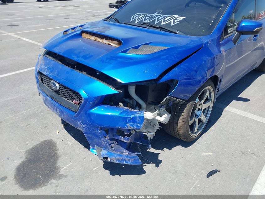 2015 Subaru Wrx sti VIN JF1VA2W61F9802562 IAAI salvage auction — FRONT & REAR, Wait Title, sold $1,400 on 2026-09-28 (photo 6)