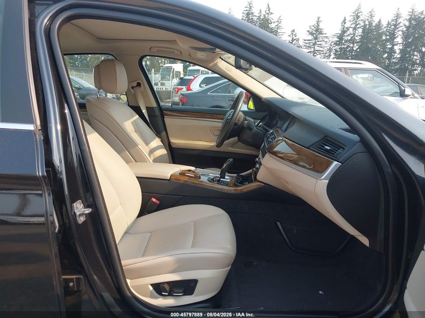 2013 BMW 5er VIN WBAFU7C55DDU71751 IAAI salvage auction — NORMAL WEAR, Wait Title, sold $725 on 2026-08-21 (photo 5)