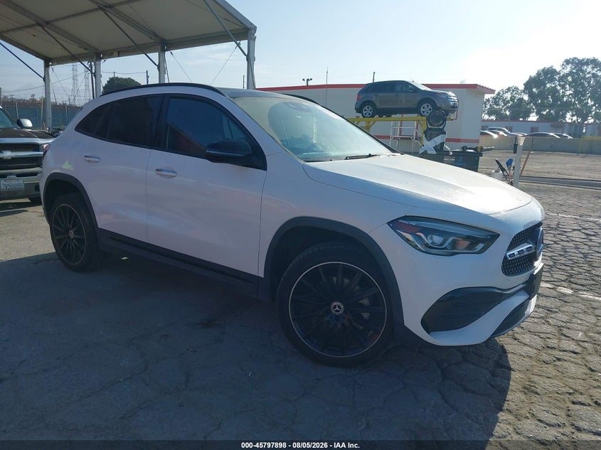 2021 Mercedes-benz Gla-klasse VIN W1N4N4GB2MJ240709 — IAAI salvage auction photo
