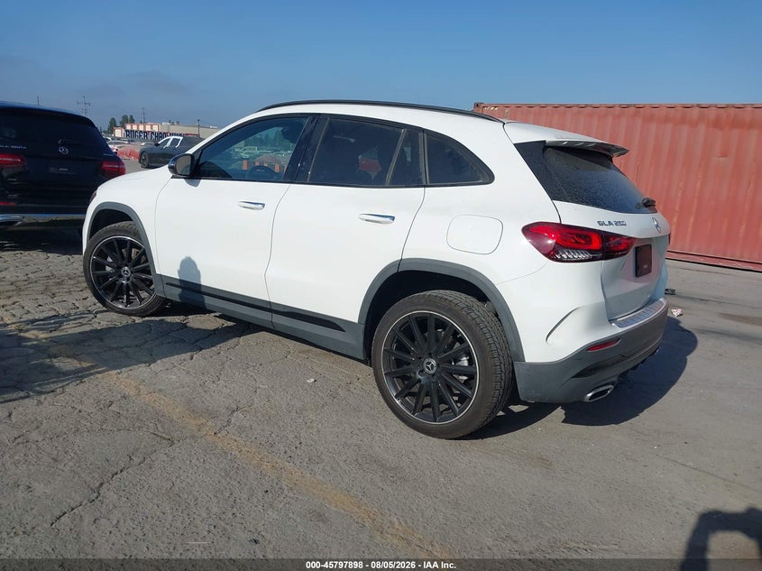 2021 Mercedes-benz Gla-klasse VIN W1N4N4GB2MJ240709 IAAI salvage auction — THEFT, Salvage (California), sold $13,575 on 2026-08-21 (photo 3)
