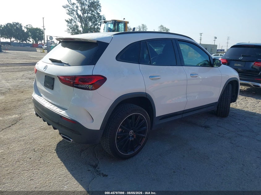 2021 Mercedes-benz Gla-klasse VIN W1N4N4GB2MJ240709 IAAI salvage auction — THEFT, Salvage (California), sold $13,575 on 2026-08-21 (photo 4)
