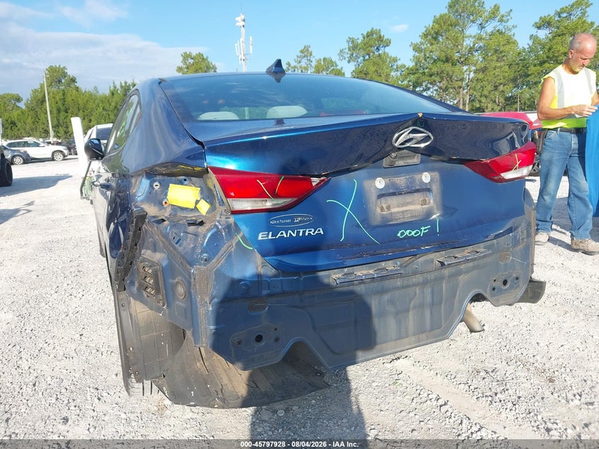 2017 Hyundai Elantra VIN 5NPD84LF5HH066768 IAAI salvage auction — REAR END, Salvage Title, sold $1,525 on 2026-09-02 (photo 6)