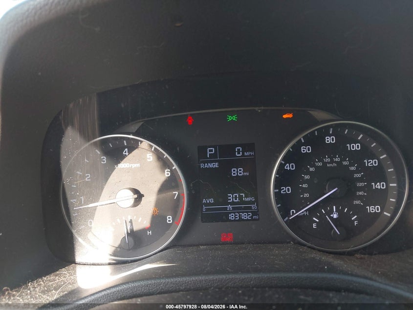 2017 Hyundai Elantra VIN 5NPD84LF5HH066768 IAAI salvage auction — REAR END, Salvage Title, sold $1,525 on 2026-09-02 (photo 7)
