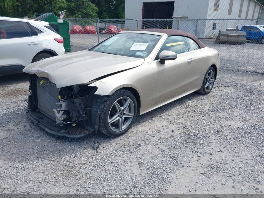 2019 Mercedes-benz E-klasse VIN WDD1K6JB3KF080918 IAAI salvage auction — FRONT END, Salvage Title, sold $10,500 on 2026-08-15 (photo 2)