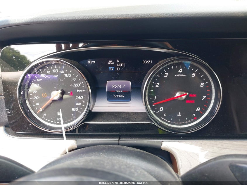 2019 Mercedes-benz E-klasse VIN WDD1K6JB3KF080918 IAAI salvage auction — FRONT END, Salvage Title, sold $10,500 on 2026-08-15 (photo 7)